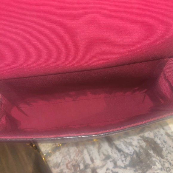 Vintage Chanel Diagonal Flap Bag. - Picture 6 of 16